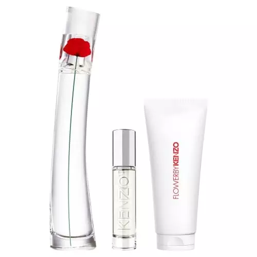 FLOWER BY KENZO Eau de Parfum 50ml + Travel Spray 10ml + Body Milk 75ml set 3274872481305_4.jpg