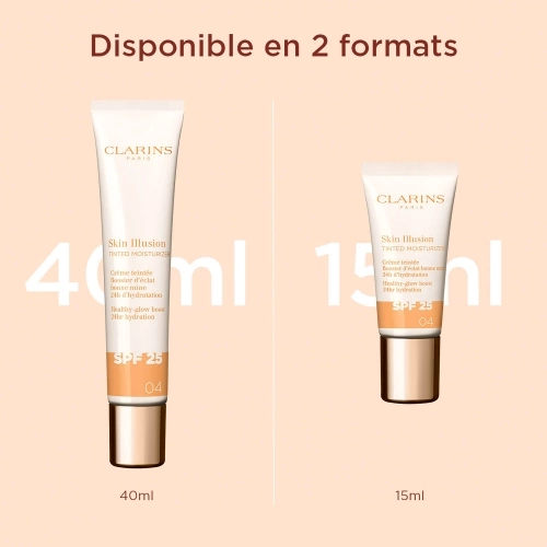 SKIN ILLUSION TINTED MOISTURIZER SPF25 Crème teintée booster d'éclat 3666057298134_4.jpg