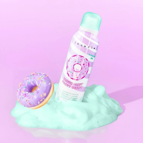 BAIN Turquoise shower foam - Donuts VINBM201-3760217141978-LIFESTYLE.jpg