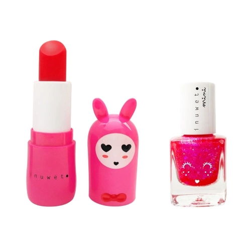 FUCHSIA Coffret Fuchsia duo baume à lèvres et vernis à l'eau - Cerise et Fraise VINDV04-3760217140209-1.jpg