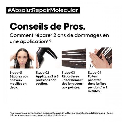 ABSOLUT REPAIR MOLECULAR Rinse-off serum 