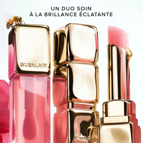 KISS KISS BEE GLOW OIL Huile à lèvres teintée au miel 92% d’origine naturelle 3346472000702_10.jpg