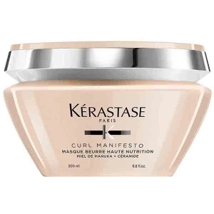 CURL MANIFESTO MASQUE BEURRE HAUTE NUTRITION Masque extra riche nutritif pour cheveux bouclés, frisés et crépus