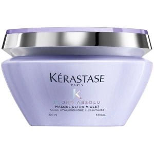 MASQUE ULTRA VIOLET BLOND ABSOLU Masque pigmenté anti faux-reflets, déjaunisseur pour cheveux blonds décolorés