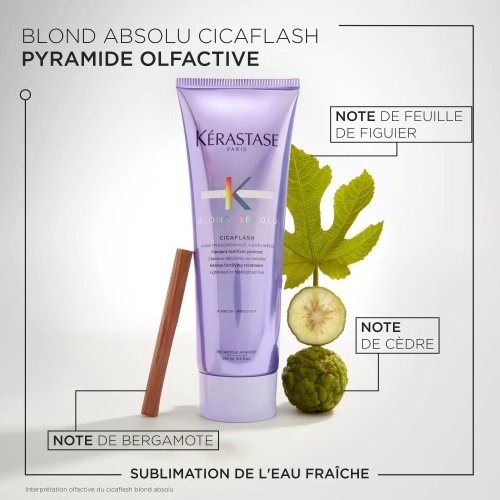 CICAFLASH BLOND ABSOLU Repairing detangling conditioner for bleached or highlighted blonde hair 