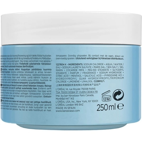 FUSIO-SCRUB ENERGISANT Sea salt scrub, stimulates and purifies deeply 