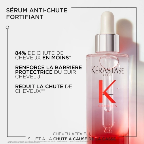SÉRUM ANTI-CHUTE FORTIFIANT GENESIS Fortifying Anti-Hair Loss Serum for weakened hair prone to breakage 