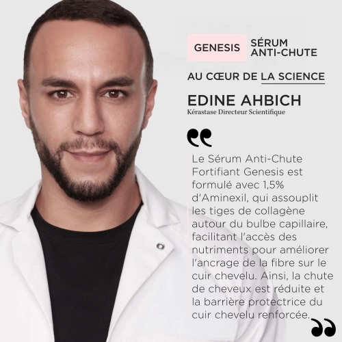 SÉRUM ANTI-CHUTE FORTIFIANT GENESIS Fortifying Anti-Hair Loss Serum for weakened hair prone to breakage 