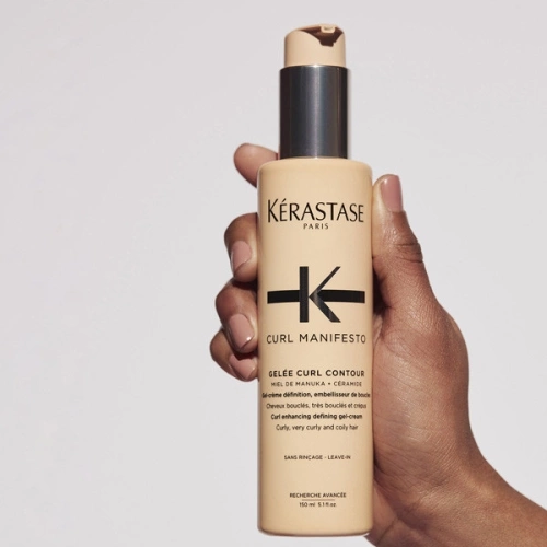 GELÉE CURL CONTOUR CURL MANIFESTO Defining gel-cream for curly, frizzy, and kinky hair 