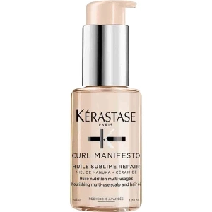 CURL MANIFESTO HUILE SUBLIME REPAIR Huile Nutrition Multi-Usages pour cheveux et cuir chevelu 