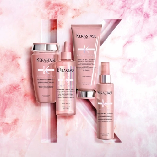 CHROMA ABSOLU BAIN RICHE CHROMA RESPECT Shampoing protecteur nourrissant pour les cheveux colorés sensibilisés ou abîmés 