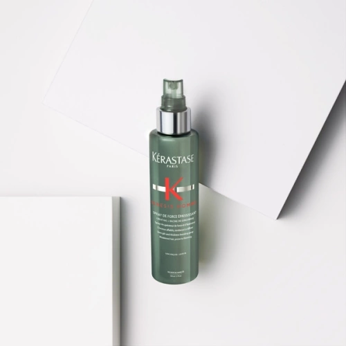 GENESIS HOMME SPRAY DE FORCE ÉPAISSISSANT Strength and thickness recovery spray for weakened hair with a tendency to thin 