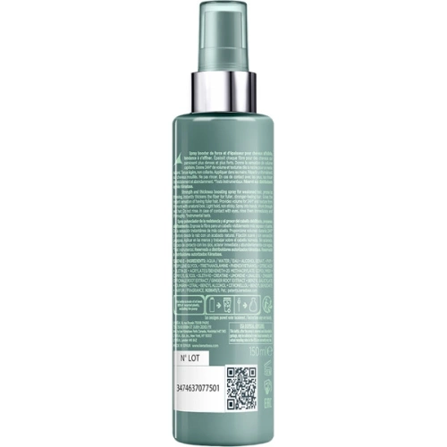 GENESIS HOMME SPRAY DE FORCE ÉPAISSISSANT Strength and thickness recovery spray for weakened hair with a tendency to thin 