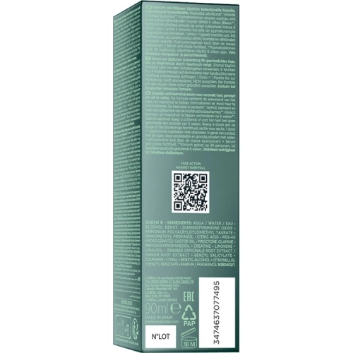 GENESIS HOMME SÉRUM ANTI-CHUTE FORTIFIANT Strengthening Anti-Chute Serum for weakened hair with a tendency to fall 