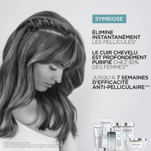 SYMBIOSE FONDANT APAISANT ESSENTIEL Soin démêlant apaisant cellulaire pour cuirs chevelus sensibles à tendance pelliculaire 