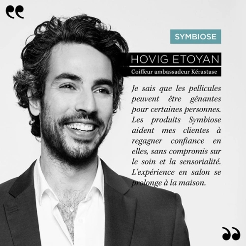 SYMBIOSE FONDANT APAISANT ESSENTIEL Soin démêlant apaisant cellulaire pour cuirs chevelus sensibles à tendance pelliculaire 