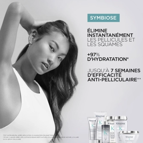 SYMBIOSE MASQUE REVITALISANT ESSENTIEL  Essential Revitalizing Mask for damaged, dandruff-prone hair. 