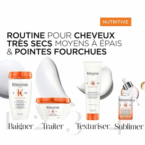 NUTRITIVE CONCENTRÉ POINTES SÈCHES Concentrated SOS treatment for dry ends 
