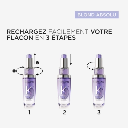 BLOND ABSOLU HUILE CICAGLOSS RECHARGEABLE Hydrate, renforce et reconstruit 