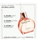 GLOSS ABSOLU HUILE GLAZE DROPS Huile légère de brillance pour cheveux longs sujets aux frisottis