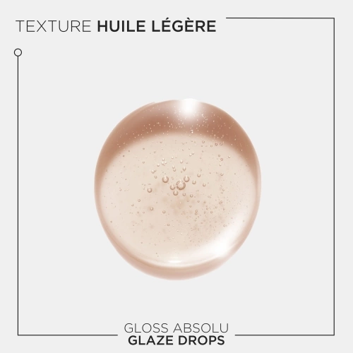 GLOSS ABSOLU HUILE GLAZE DROPS Huile légère de brillance pour cheveux longs sujets aux frisottis 