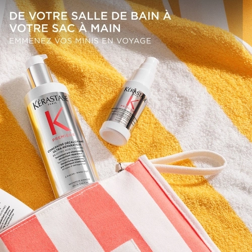 CONCENTRÉ DÉCALCIFIANT ULTRA-RÉPARATEUR Highly concentrated pre-shampoo treatment - mini format 