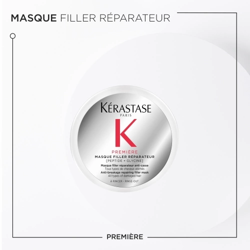 PREMIÈRE COFFRET DÉCOUVERTE Trio set pre-shampoo treatment, shampoo and mask for damaged hair 