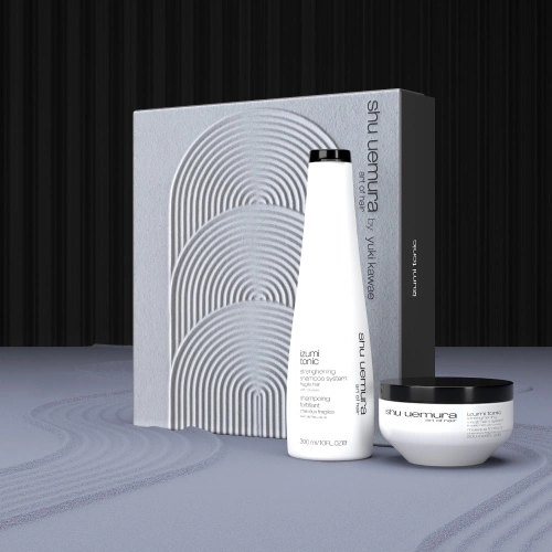 Izumi Tonic Coffret Routine shampoing et soin pour cheveux fragiles 