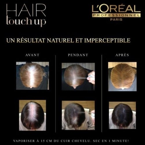 HAIR TOUCH UP DARK BLOND Root camouflage spray 