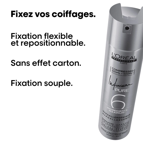 STYLING Strong hold hairspray 