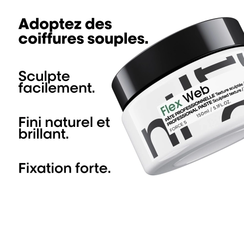 FLEX WEB PROFESSIONAL PASTE Infinitely adaptable sculpting paste 
