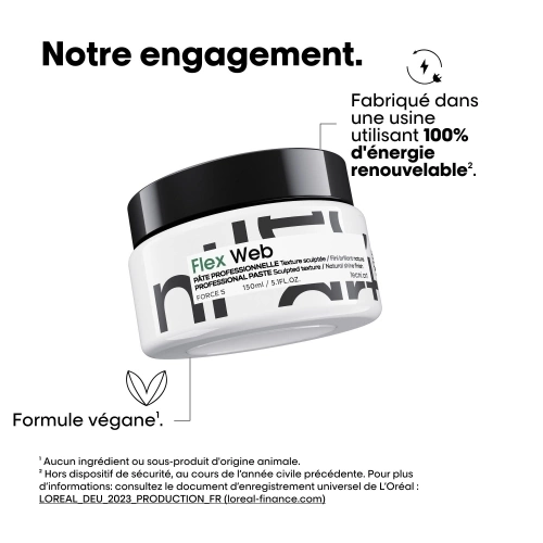 FLEX WEB PROFESSIONAL PASTE Infinitely adaptable sculpting paste 
