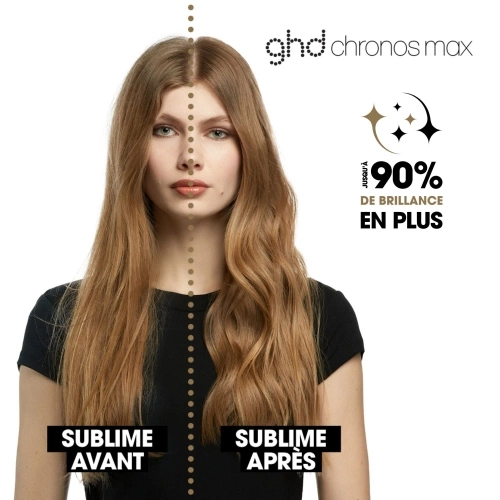 CHRONOS MAX 3x faster straightener with wide plates 