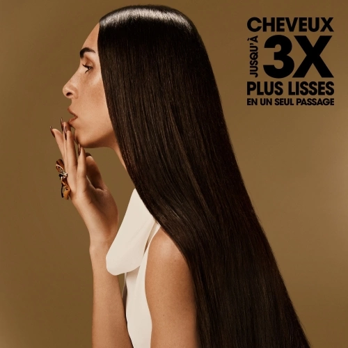 CHRONOS MAX 3x faster straightener with wide plates 