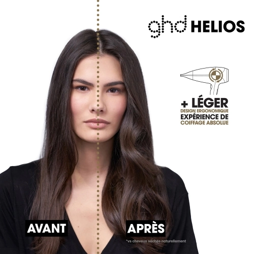 COLLECTION FUTURESCAPE Sèche-cheveux Helios Bleu Professionnel & Puissant 