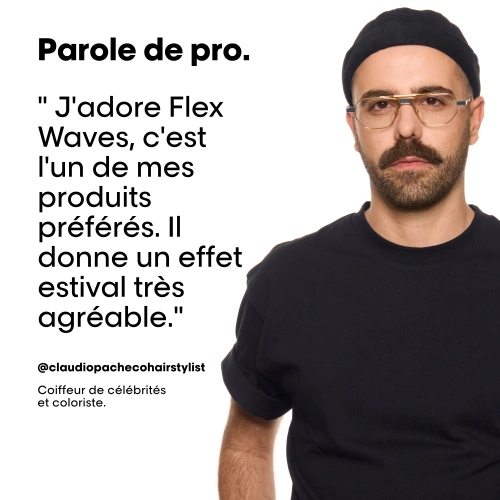 TECHNI ART FLEX WAVES Spray ondulations texturisées effet retour de plage 