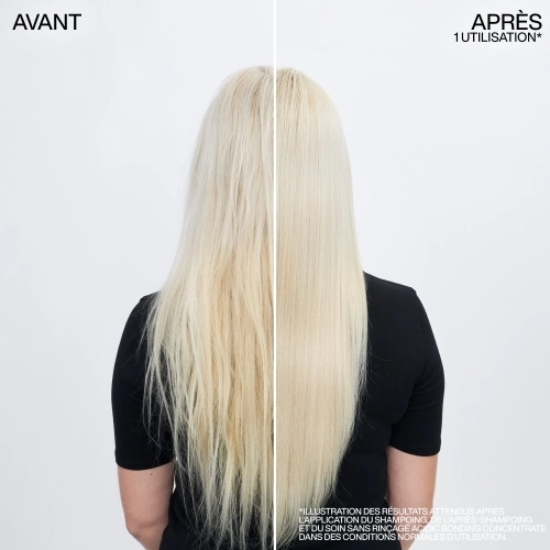 ACIDIC BONDING CONCENTRATE Recharge Shampoing réparateur sans sulfate pour pour cheveux abimés 