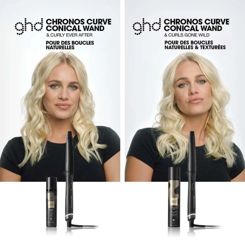 CHRONOS CURVE Boucleur ghd chronos curve conical wand 