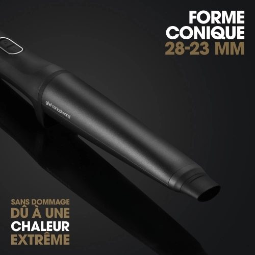 EXCEPTIONAL BOX Chronos Conical Wand Hair curler 