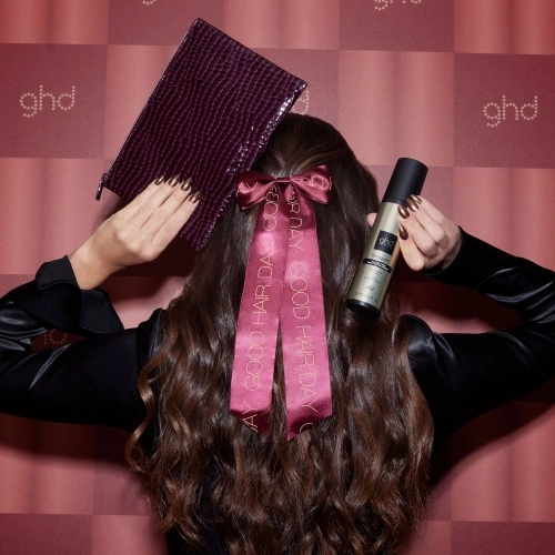 CHERRY CHIC COLLECTION Thermoprotector Spray Kit & Hair Bow 