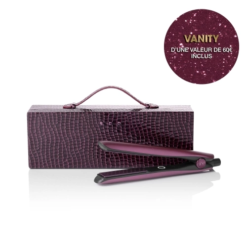 CHERRY CHIC COLLECTION  Gold Hair Straightener Box 