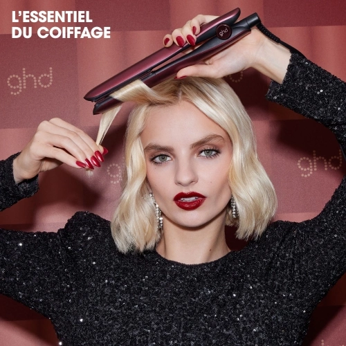 CHERRY CHIC COLLECTION  Gold Hair Straightener Box 