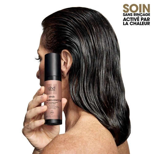 REHAB Nourishing care for dry hair that activates in the heat 