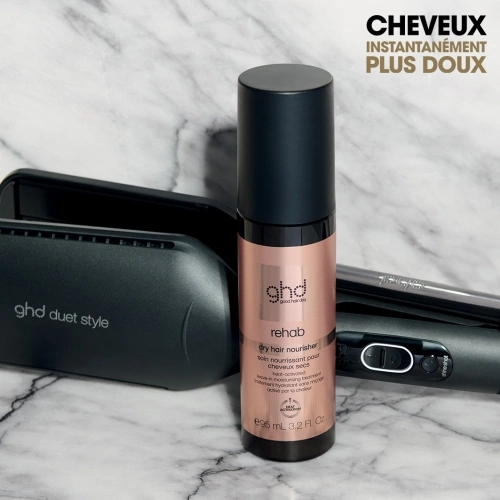 REHAB Nourishing care for dry hair that activates in the heat 