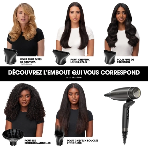 SPEED Ultra-fast dual air flow ionic hair dryer 