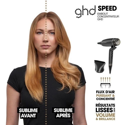 SPEED Embout concentrateur pour un brushing impeccable 