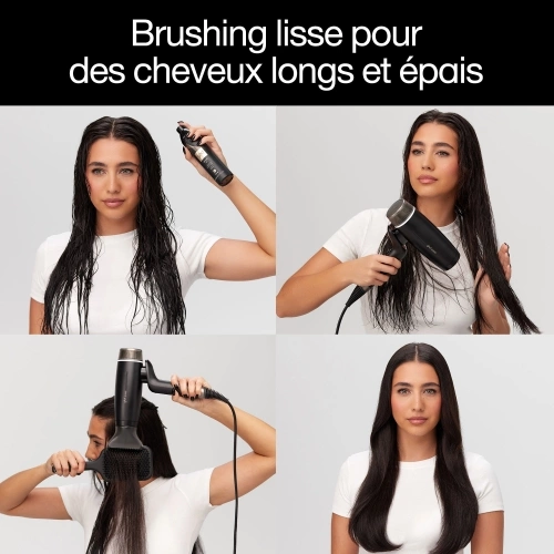 SPEED Embout concentrateur large pour cheveux longs et épais 