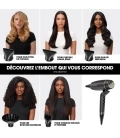 SPEED Embout concentrateur large pour cheveux longs et épais