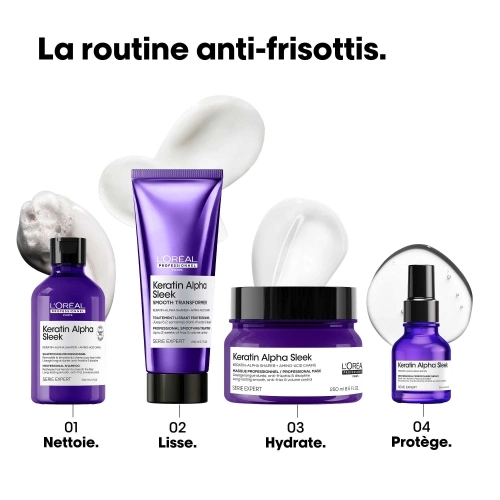 KERATIN ALPHA SLEEK Sérum à la kératine pour cheveux sujets aux frisottis & indisciplinés 3474637335618_autre4.jpg