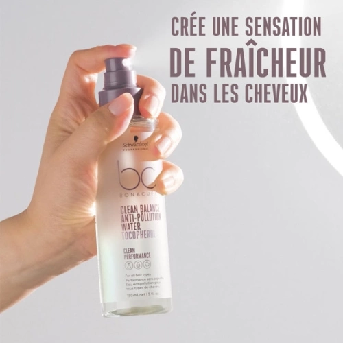 BONACURE CLEAN BALANCE Eau Antipollution pour tous types de cheveux 